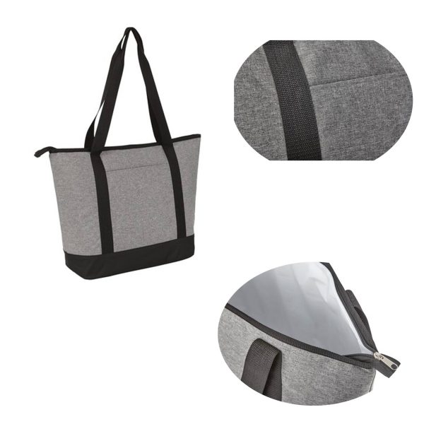Oxford Cloth Insulated Beach Tote Bagler Tote Bag