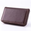 PU leather business card storage bag