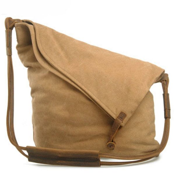 Canvas Foldable cross-body bag