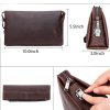 Genuine Leather 8-inch computer Waterproof Messenger Bags