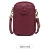 PU Leather Women's Crossbody Shoulder Bag