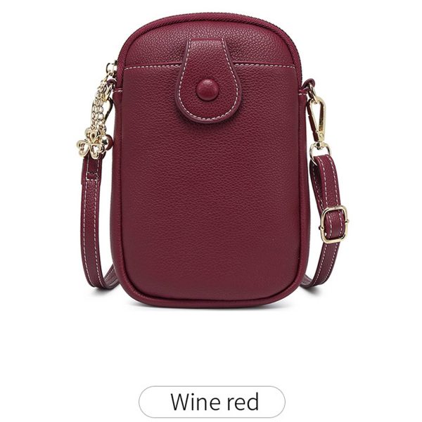 PU Leather Women's Crossbody Shoulder Bag