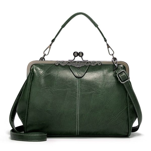 Classic Vintage PU Leather Crossbody & Tote Bag