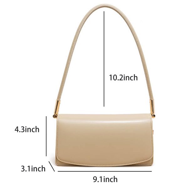 Genuine Leather Shoulder Tote Bag for Women