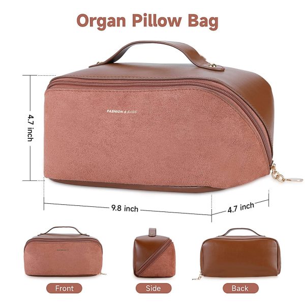 PU Large Capacity Travel Cosmetic Bag