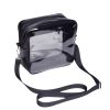 Clear Waterproof Crossbody Bag with Adjustable Strap