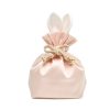 Silk Drwastring Bunny Ear Bag