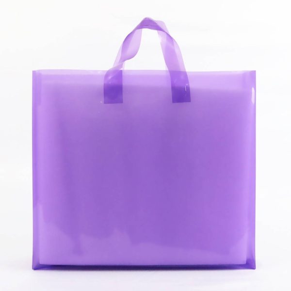 PVC super transparent handbag shopping bag