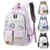 Simple And Versatile Nylon Student‘s Backpack