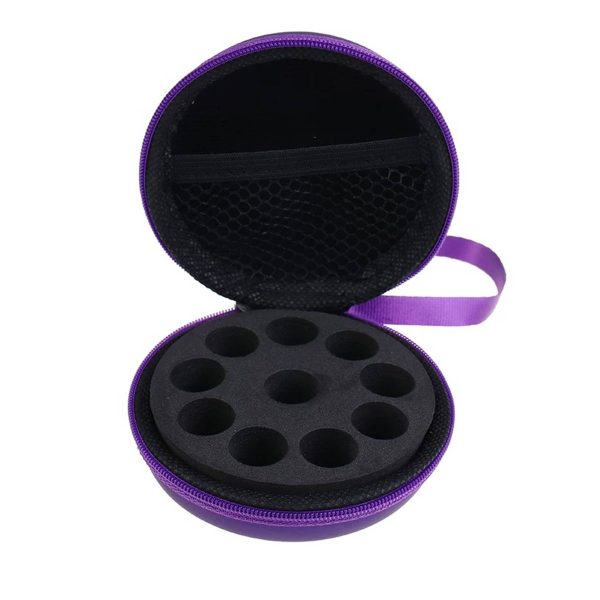 PU Essential Oil Split Bottle Storage Portable Bag