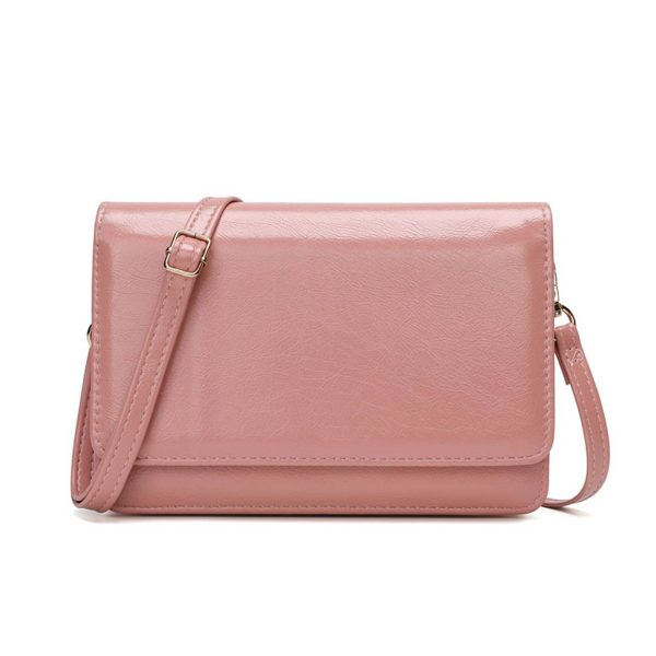 PU Crossbody Cellphone Bag Little Purse for Women