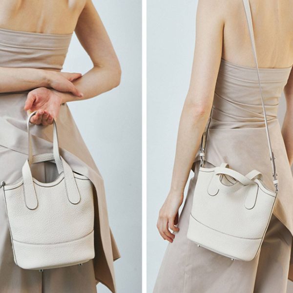 Large Capacity Genuine Leather Handbag Crossbody Bag