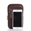 Cowhide Leather Shoulder Crossbody Bag Phone Pouch
