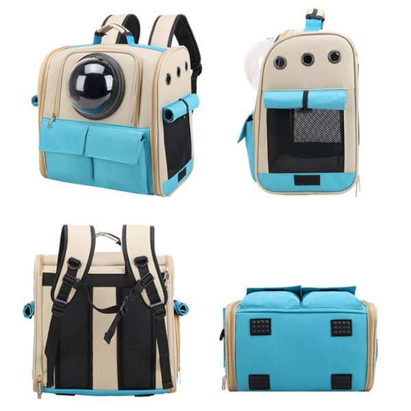Go Out And Carry A Cat Backpack With Two Shoulders