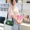Genuine Leather Saddle Shoulder Bag