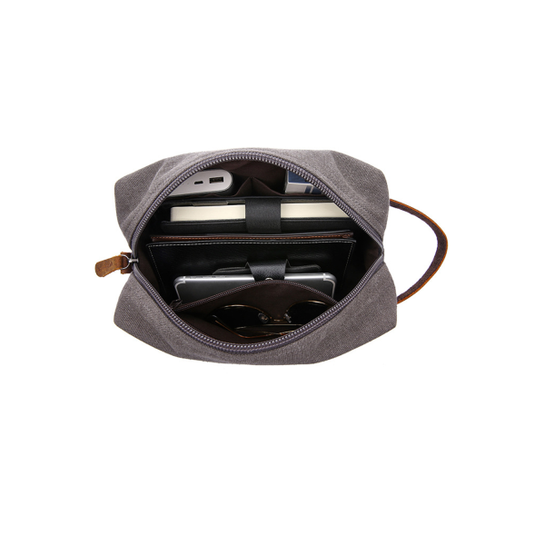 Canvas Toiletry Bag
