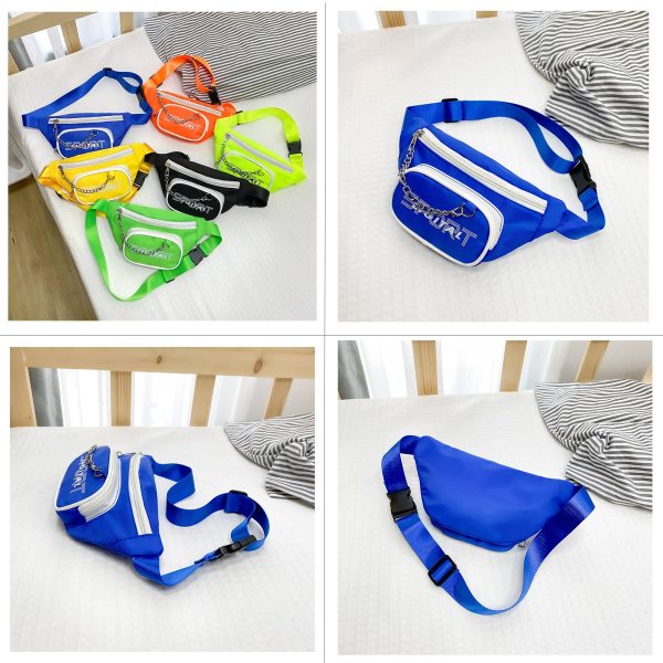 Nylon children Waist Pack Fashion Bag for sports holiday