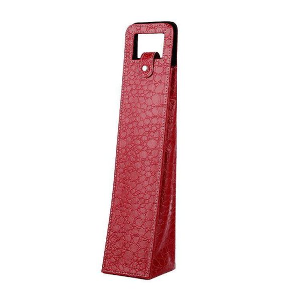 Pu Leather Wine Gift Bags