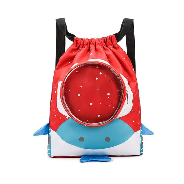 Cartoon Canvas Drawstring Bag