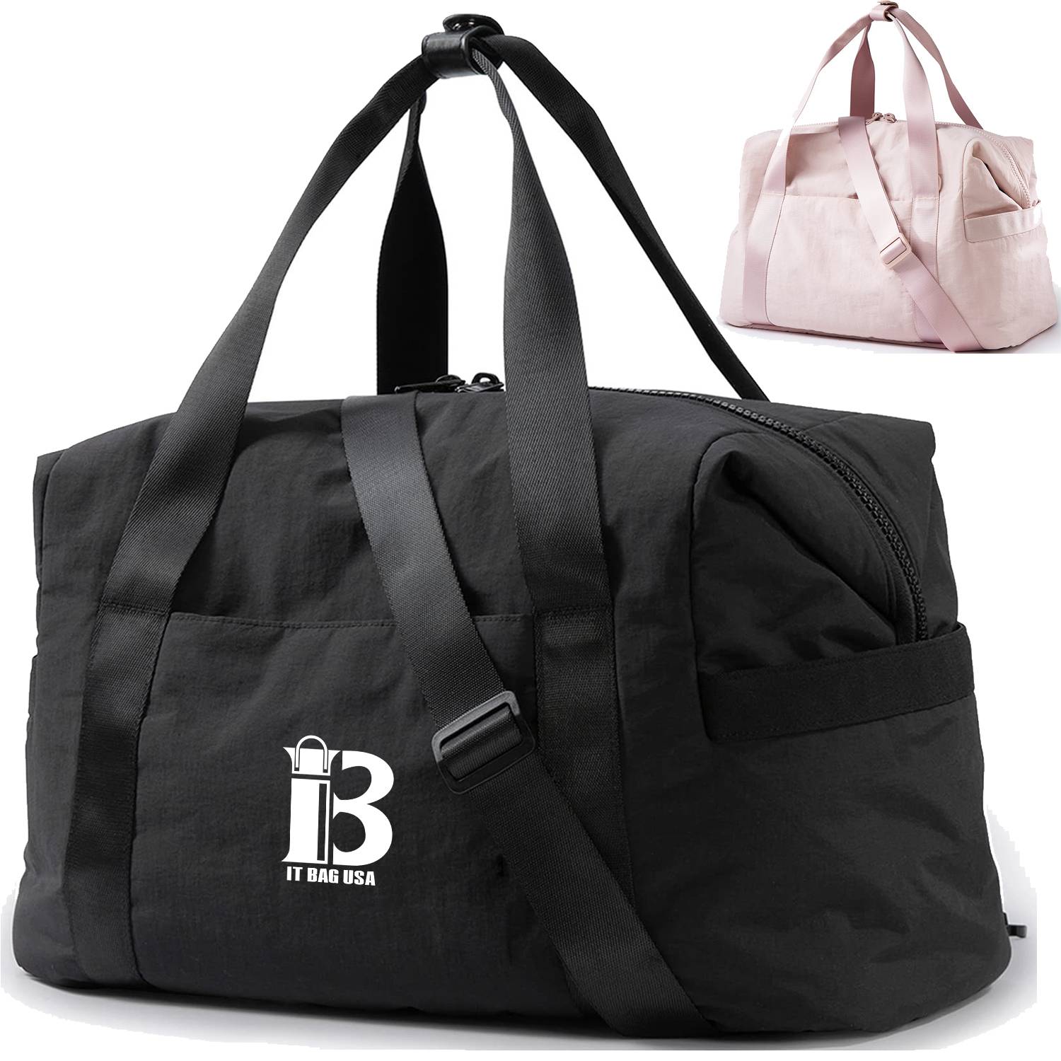 Women Travel Duffel Bags with Trolley Sleeve