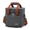 Oxford Double-layer thermal cross-body Insulated lunch bag