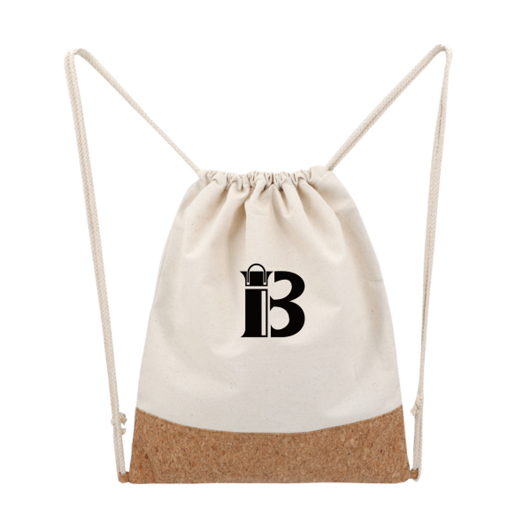 Cork Drawstring Backpack