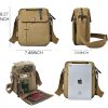 Canvas Small Messenger Casual Shoulder cross-body Bag
