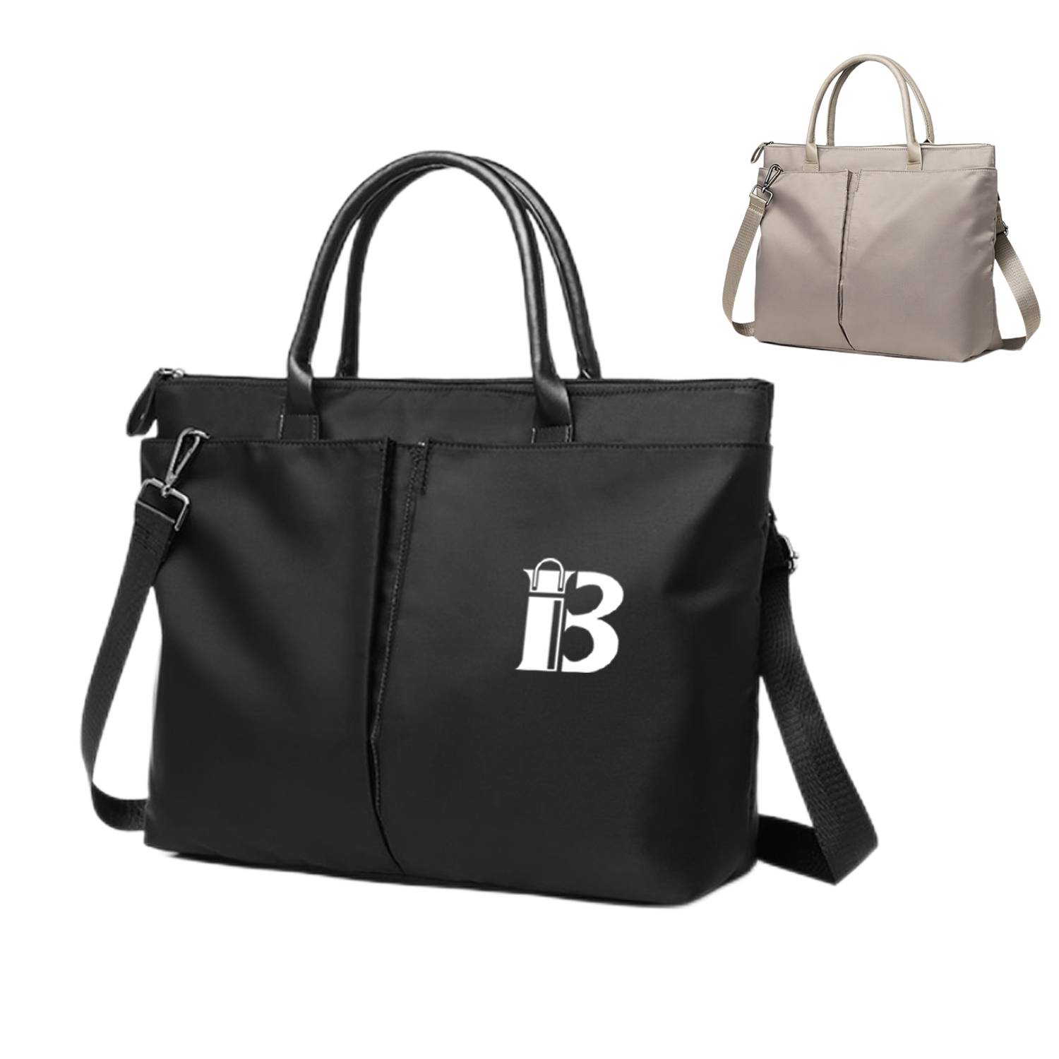 Business Oxford Cloth Briefcase Crossbody Bag