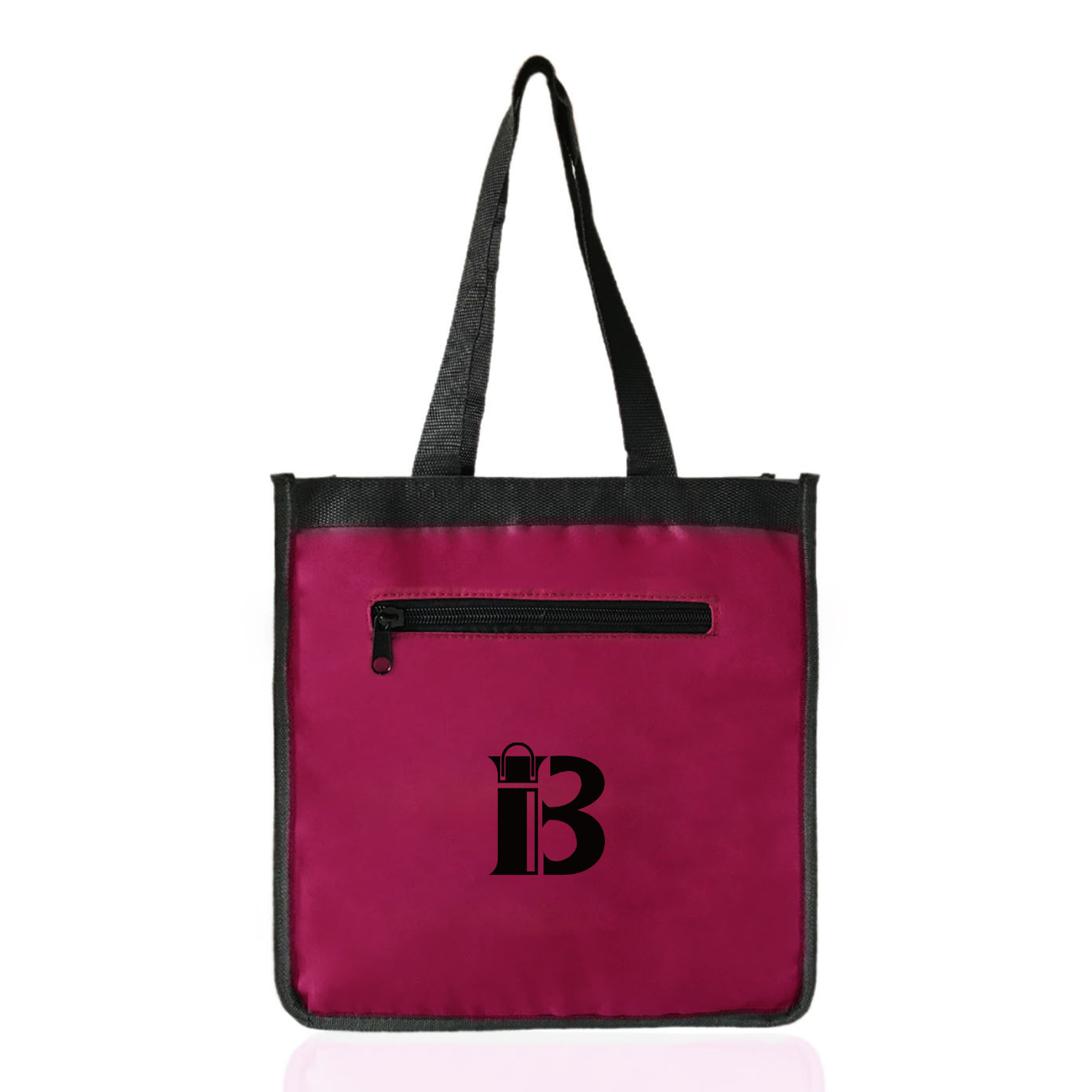 Customized Oxford hand zipper tote bag