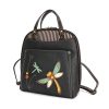 PU Leather Convertible Backpack