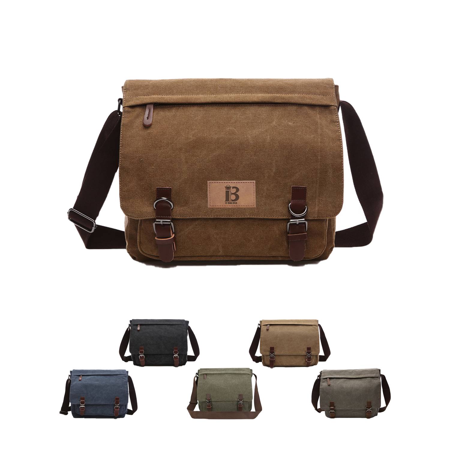 Mens Retro Shoulder Bag