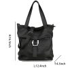 Genuine Leather Tote Shoulder Bag for Women