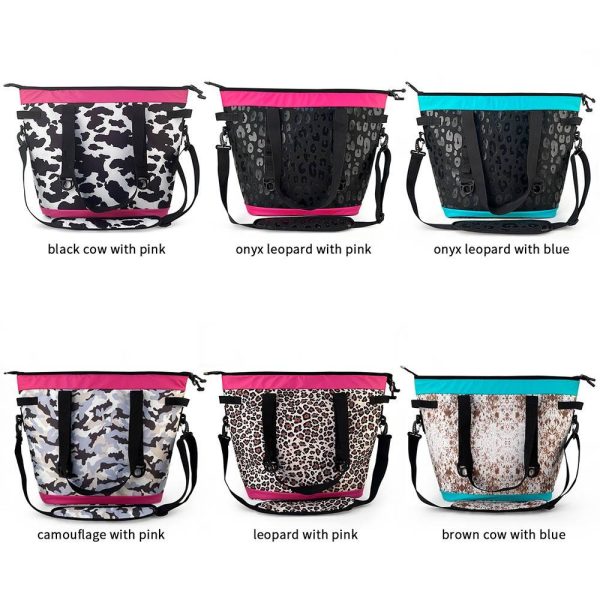 Leopard Cooler Insulated Crossbody bag