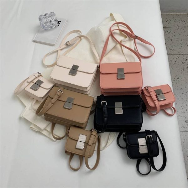 Women‘s PU Leather Crossbody Bag
