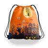 Halloween Portable Drawstring Backpack
