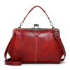 Classic Vintage PU Leather Crossbody & Tote Bag