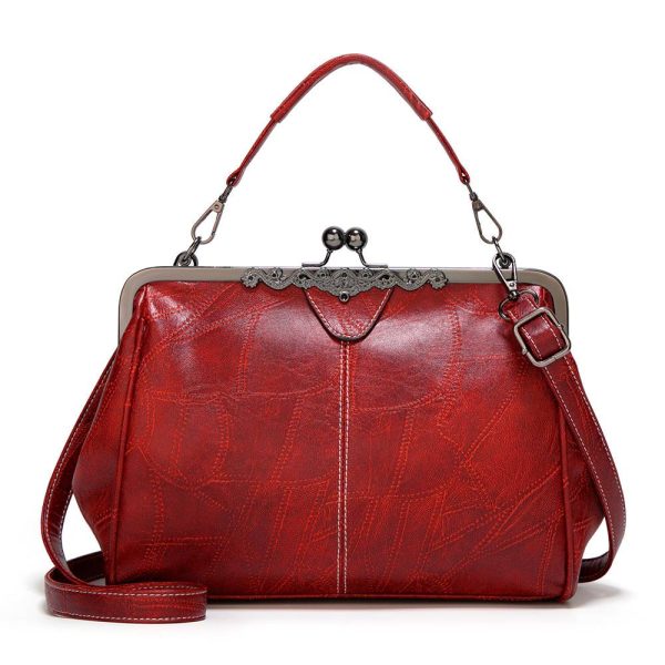 Classic Vintage PU Leather Crossbody & Tote Bag