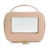 PU Leather Clear Portable Makeup Bag