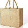 Large Capacity Jute Tote Bag