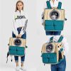 Go Out And Carry A Cat Backpack With Two Shoulders