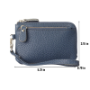 Leather Coin Purse W/ Wrist Strap
