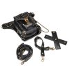 PU Leather Punk Retro Motorcycle Crossbody Bag