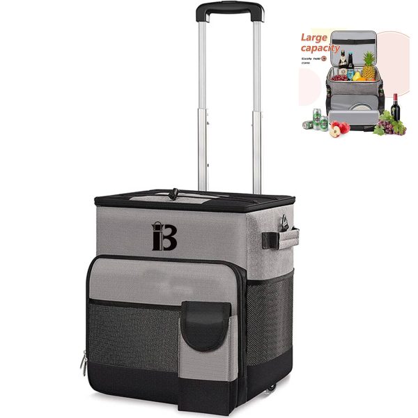 Oxford Large capacity waterproof wheeled insulation bag