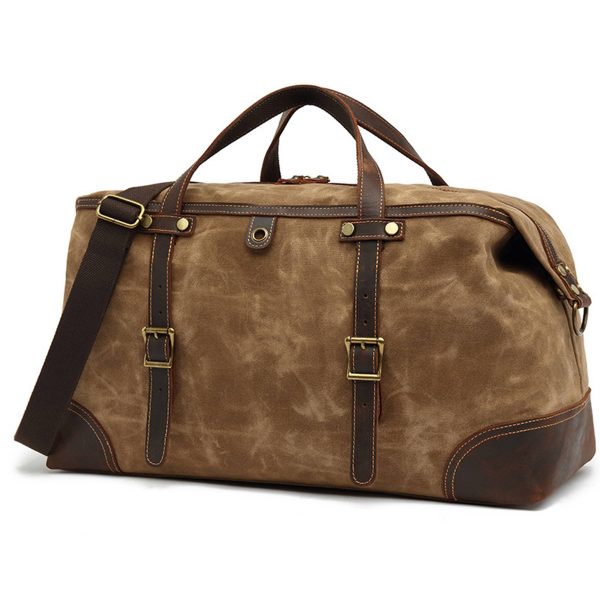 Canvas Waterproof travel sports duffel bag