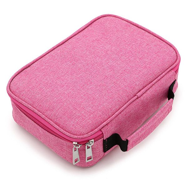 Nylon Multi-Layer Pencil Case Storage Bag