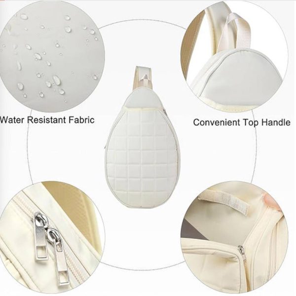 One shoulder tennis racket bag