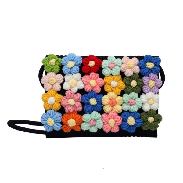 Daisy Handwoven Crossbody Handbag