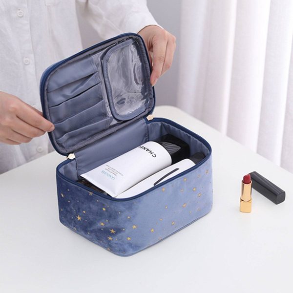 Velvet Star Cosmetic Bag