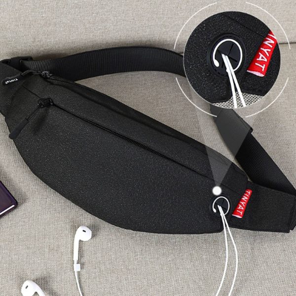 Nylon Outdoor Chest Sports Bag for men