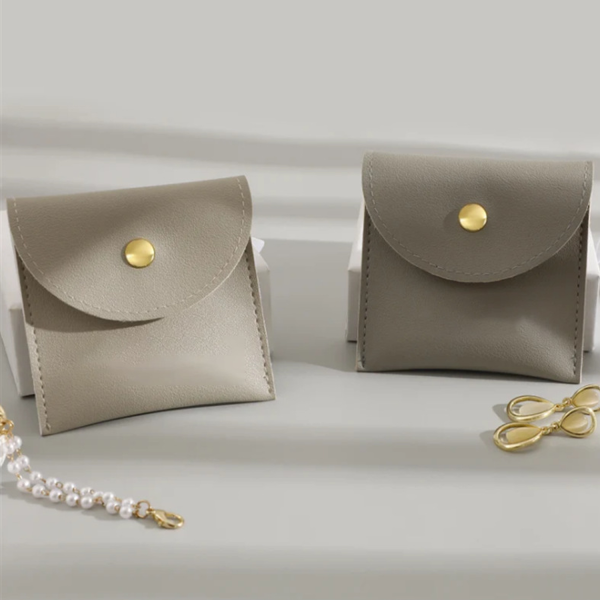 Pu Leather Gift Jewelry Bag